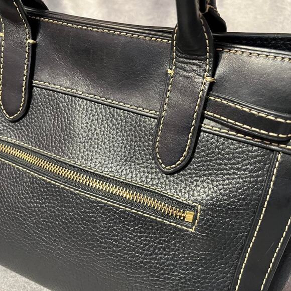 Dooney bourke handbag black pebble leather purse - Picture 4 of 8